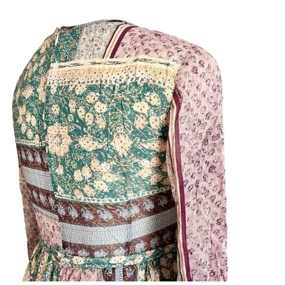 Anthropologie MARIAGRAZIA PANIZZI Cavina Maxi Dress Size 42 - Picture 8 of 13